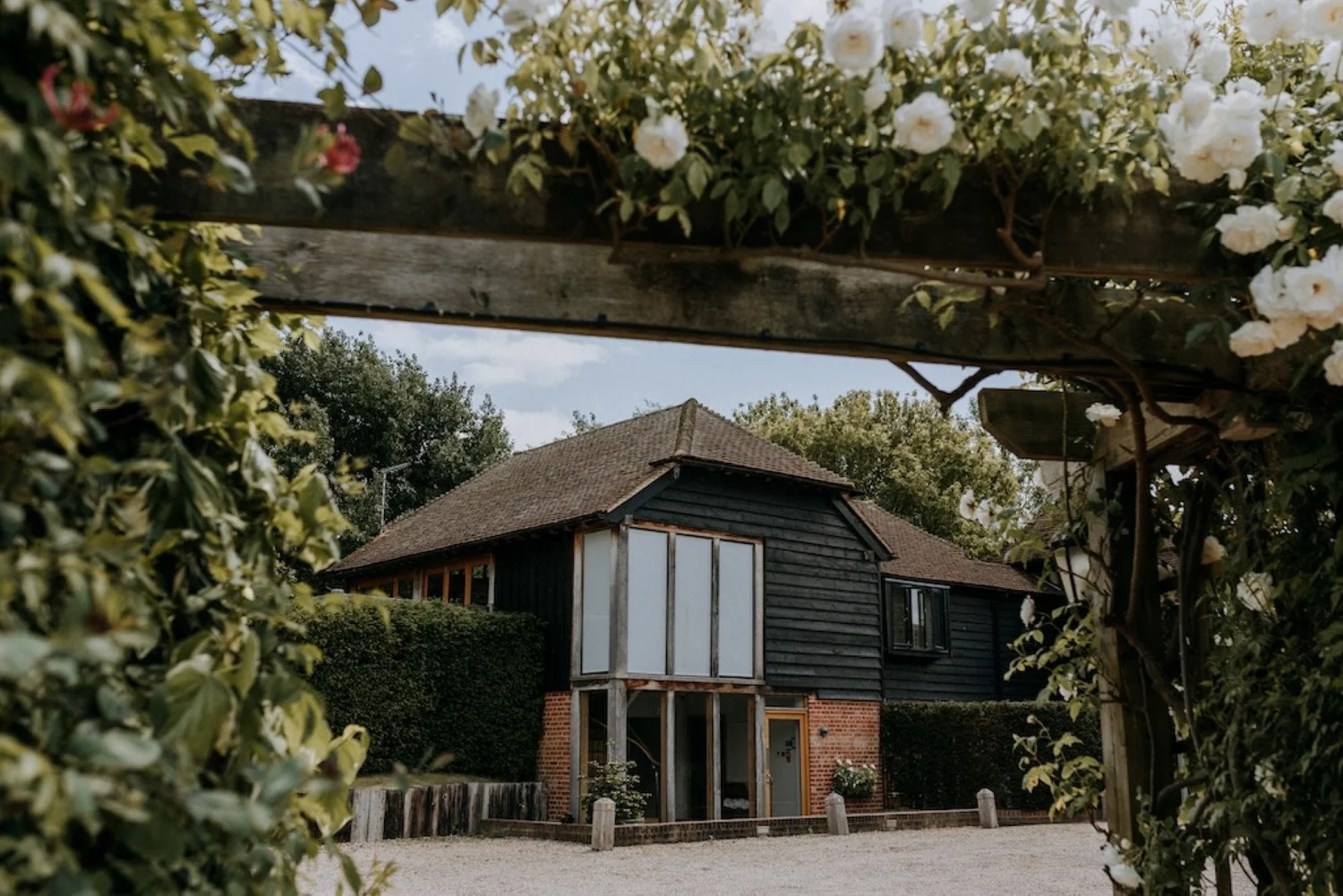 Cooling Castle Barn bridal accommodation and wedding venue